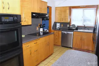 Kitchen with Double Oven.