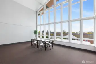 Common room for meetings and events