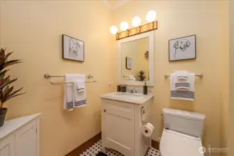 Beautifully Appointed Full Bathroom Offering Style and Functionality