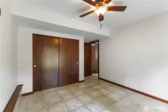 4th bedroom is tiled and could also be a bonus room
