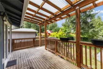 Covered deck