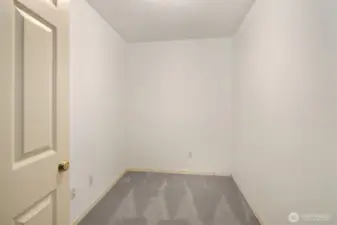 Storage room or small den/office?