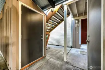 Storage for unit