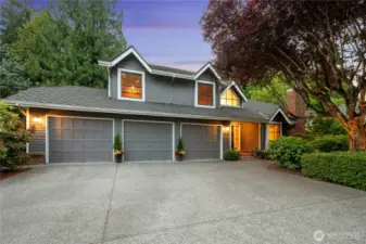 Gorgeous updated 2 story home with 3 garage