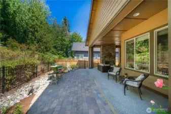 Extra deep greenbelt buffer offers privacy and serenity!