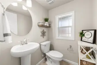 Lower guest bathroom