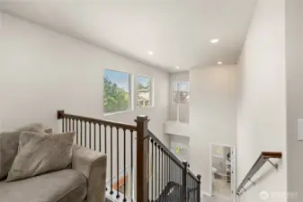 Upper family room