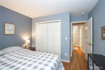 Your guests will feel right at home in the cozy guest suite.