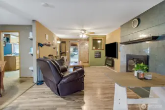 View of living room.