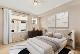 Another pic of the master bedroom.  Walking distance to shops and award winning schools and close to UW Bothell campus.
