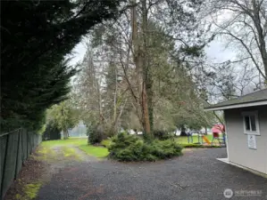 Private beach park club house