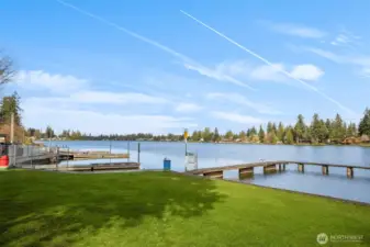 Church Lake Community boat launch.