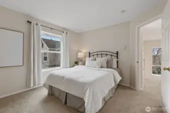 2nd bedroom on upper level