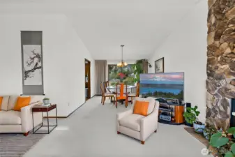 Partially virtual-staged