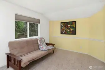 2nd' Bedroom has one of the owners favorite views virtually staged