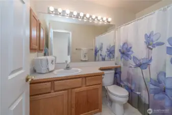 Full Bathroom on the upper level