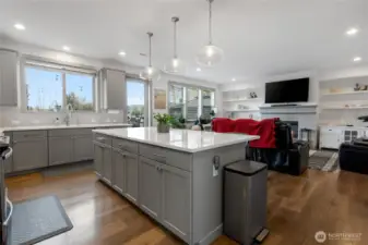 Another view of the kitchen