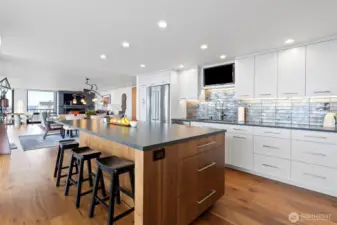 An abundance of storage in this thoughtful design.