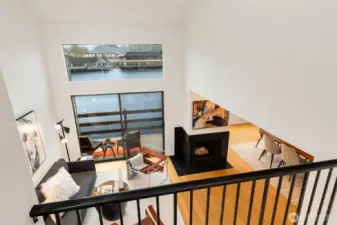 Lake views, floor-to-ceiling windows, vaulted ceilings, tons of natural light & inviting spaces—ideal for relaxing or entertaining