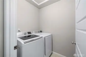 upstairs laundry