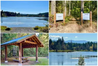 The community boasts private amenities for resident use which includes miles of trails for walking, hiking or horse back riding. As well as multiple covered picnic areas, fire pits, and a private lake with boat launch for fishing, kayaking, etc.