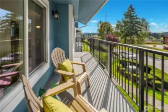 Enjoy watching Sunsets and relaxing from private deck