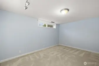 The other of the two bedrooms.