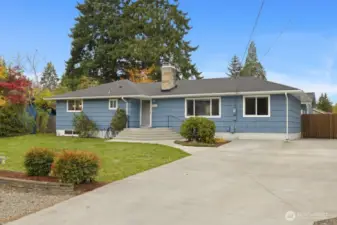 New driveway and steps in 2020.