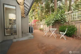 Fully Fenced Backyard