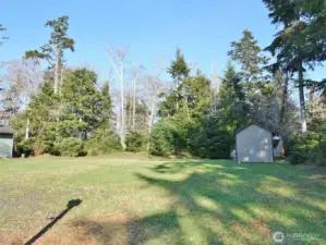 Beautifully Cleared and Level Lot w/ a Shed.