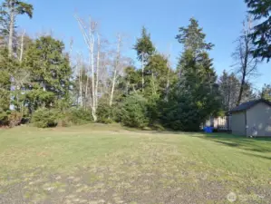 Cleared and Level Lot.