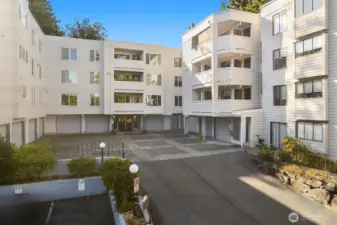 Welcome to the Garden Condominiums! Entering onto the private grounds, the secure entrance & elevator welcome you to this freshly painted 2 bedroom unit in an amenity-rich HOA.