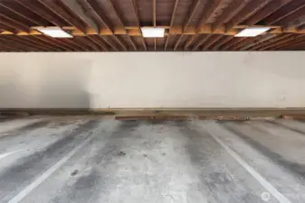 Assigned carport parking spot #25.