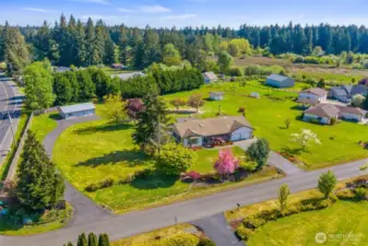 Beautiful home and property. Rural, but just 12 minutes to the State Capitol.