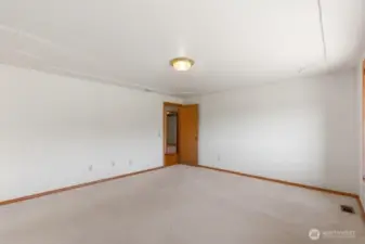 The Primary bedroom.