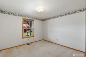 Bedroom #2 is quite large.