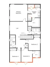 Second floor with Loft