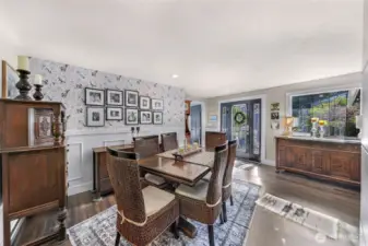 Dining area