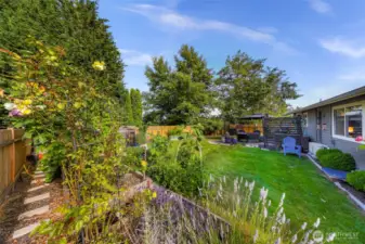 Garden area