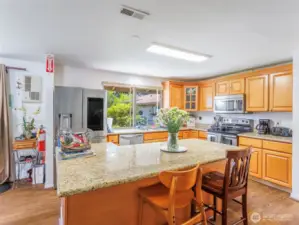 Main floor kitchen