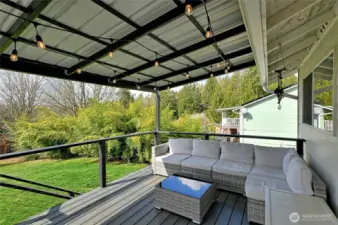 Covered deck is awesome!