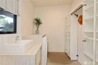 Main floor laundrey