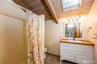 Bath in loft
