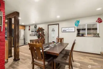 Spacious open floorplan.