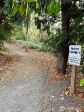 Easy access trails offer a shortcut to Wyatt Way for your next trip into town.