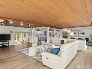 This View is Looking in from the Entrance of the North Big Deck Door.