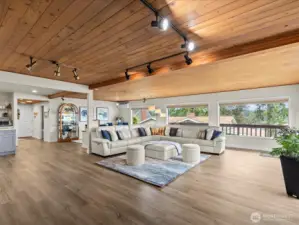 What a Great Room. Ample Space and Ample Storage.