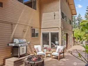 Just When You Think One BBQ Area was Enough.  Shift Your Gathering to the East side of the Home.