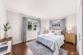 Main second back bedroom.