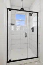 Rain Shower in Primary Bathroom